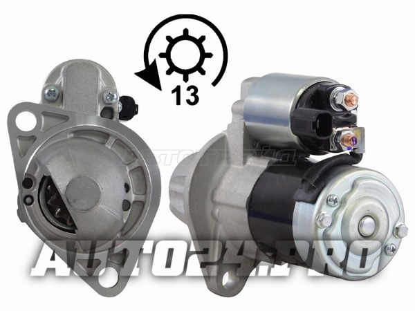 Стартер Nissan Primera 01-08 / X-Trail 00-07 (1,4 kW/ Z=13)