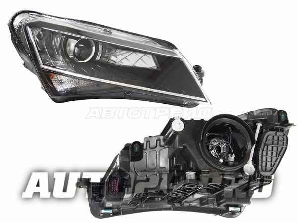 Фара SKODA SUPERB 15-19 RH не ксенон