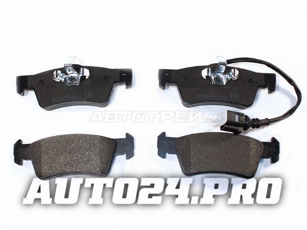 Колодки тормозные зад VW MULTIVAN 03-/TOUAREG 03-/TRANSPORTER V 03-
