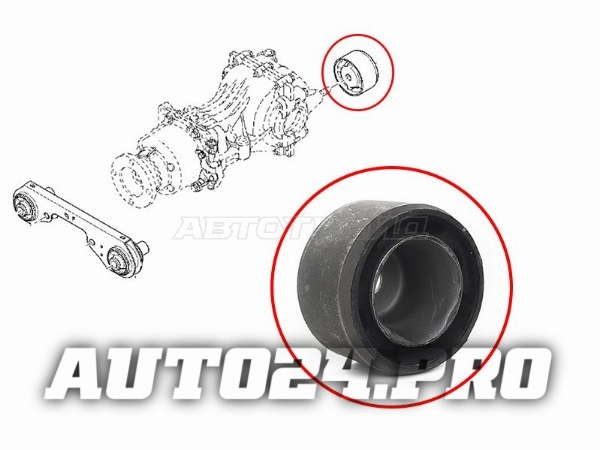 Сайлентблок заднего дифференциала RENAULT DUSTER 10-