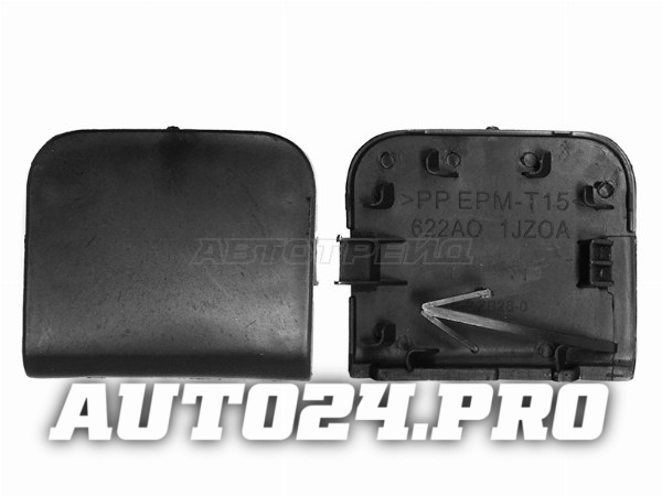 Заглушка в передний бампер NISSAN TIIDA 08-14 RHD под букс.крюк
