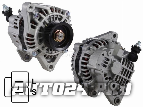 Генератор NISSAN ALMERA 96-00/PRIMERA 90-02/SUNNY 90-95 2.0 90-95 SR20DE 12V 80A