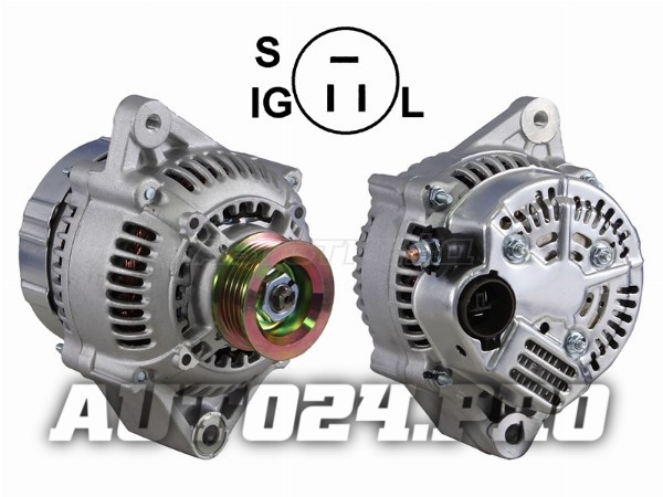 Генератор TOYOTA CARINA/CORONA/CELICA/COROLLA/SPRINTER/LEVIN 89-98 4/5AFE 12V 80A