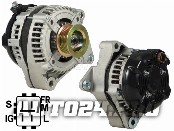 Генератор LEXUS GX/LX470 4.7/TOYOTA 4RUNNER/LAND CRUISER/TUNDRA 4.7 03-09 2UZFE 12V 140A