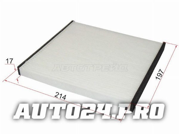 Фильтр салона TOYOTA VITZ/PLATZ 99-05/FUN CARGO 99-05/IST 02-07/COROLLA/FIELDER 00-06/RAV4 00-05