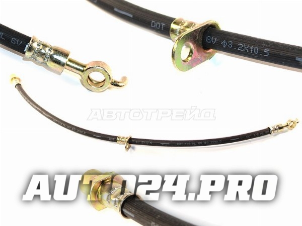 Шланг тормозной передний (Таиланд) TOYOTA COROLLA/SPACIO/RUNX/IPSUM/NOAH/VOXY/PREMIO 00- LH