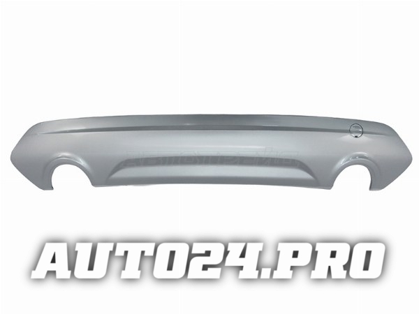 Накладка бампера заднего FORD KUGA 12-19 серебро