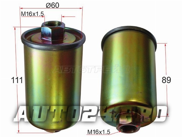 Фильтр топливный DAEWOO NEXIA 96-08/LAND ROVER DISCOVERY 98-04/CHEVROLET BLAZER 94-05