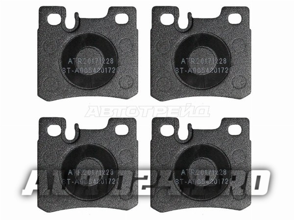 Колодки тормозные зад MERCEDES W201/W202/W210/C124/W124