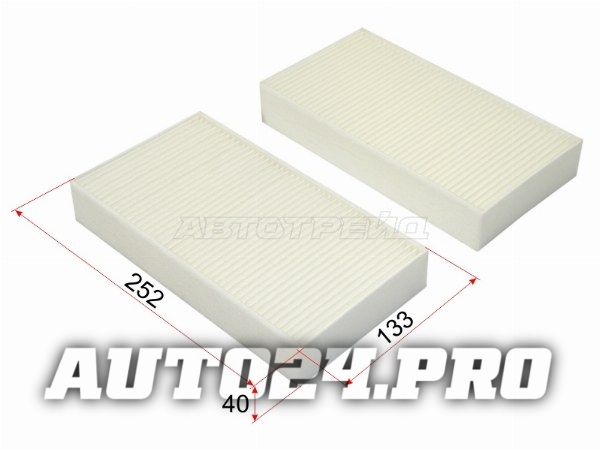 Фильтр салона MERCEDES M W164/GL X164/R W251/V251 комплект
