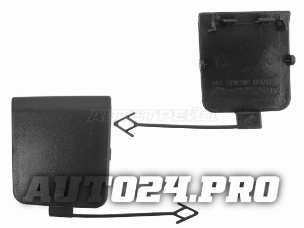 Заглушка в передний бампер BMW X1 E84 09-12 - под крюк