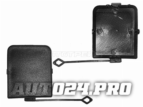 Заглушка в задний бампер BMW X1 E84 12-15 LH - под крюк