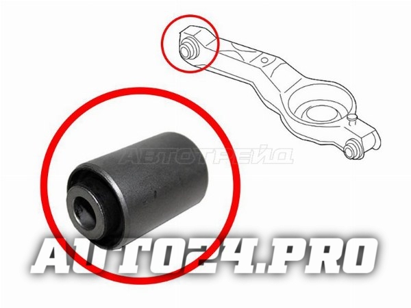 Сайлентблок заднего нижнего поперечного рычага  MAZDA 3 03-13/MAZDA 5/PREMACY 05-/FORD KUGa 13-/FOCU