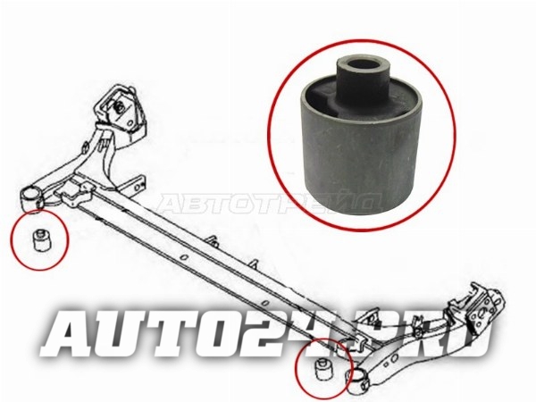 Сайлентблок задней балки MAZDA DEMIO 96-
