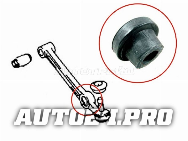 Сайлентблок FR переднего нижнего рычага (патиссон) MAZDA 121/DEMIO/FORD FESTIVA 98-02