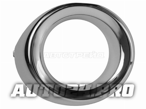 Оправа ПТФ RENAULT LOGAN 14-18 RH ободок хром
