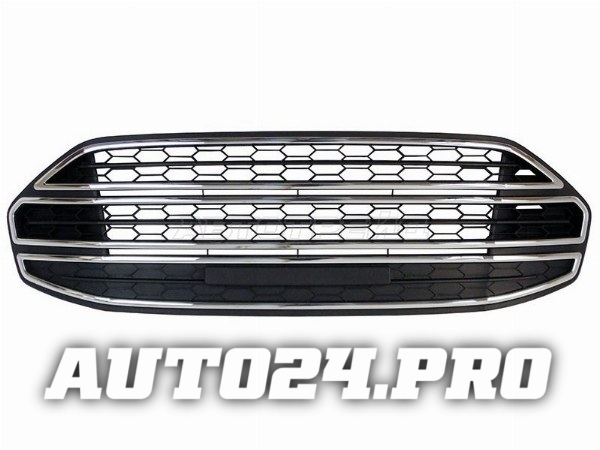 Решетка в бампер FORD ECOSPORT 13-19 хром