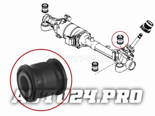 Сайлентблок рулевой рейки MAZDA 6 08-13