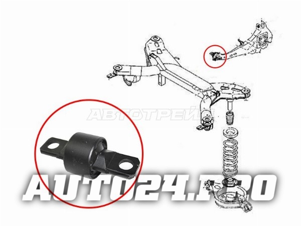 Сайлентблок заднего продольного рычага MAZDA 6/ATENZA 02-08