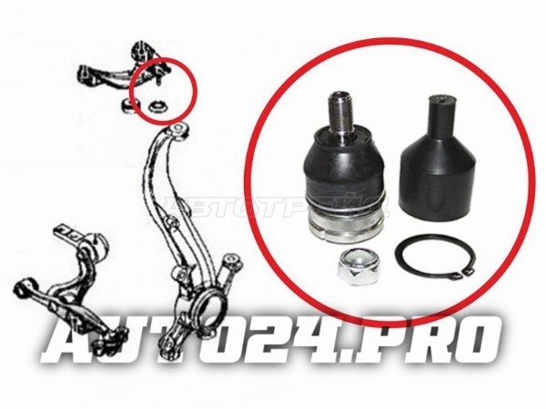 Шаровая опора верхнего рычага MAZDA 6/ATENZA 2007-2014 LH=RH