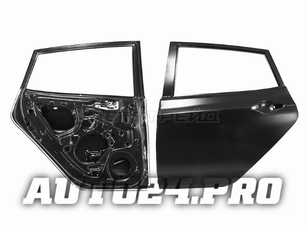 Дверь задняя HYUNDAI SOLARIS/ACCENT 10-17 HBK LH