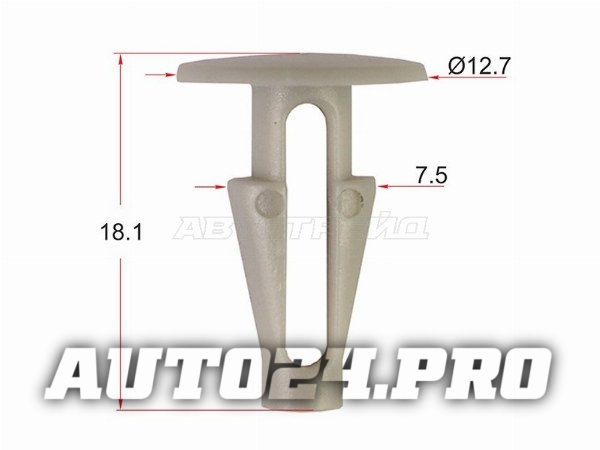 Клипса фиксатор HONDA (1 шт.)