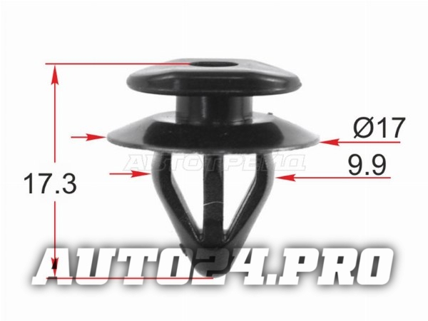 Клипса обшивки двери SUBARU (1 шт.)