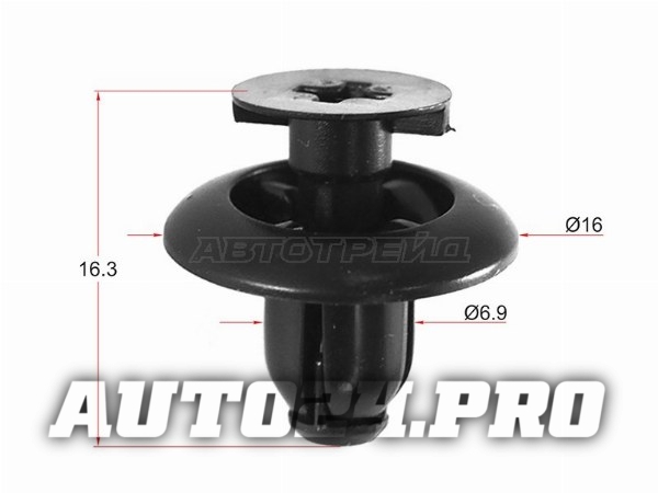 Клипса фиксатор TOYOTA/LEXUS (1 шт.)