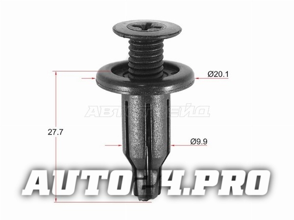 Клипса бампера HONDA/SUZUKI/DAEWOO/GM (1 шт.)