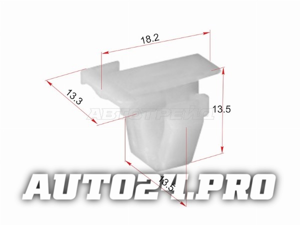 Клипса молдинга кузова HONDA/ACURA (1 шт.)