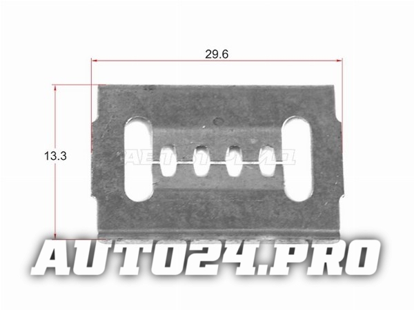 Клипса крепления бампера FORD/MAZDA (1 шт.)