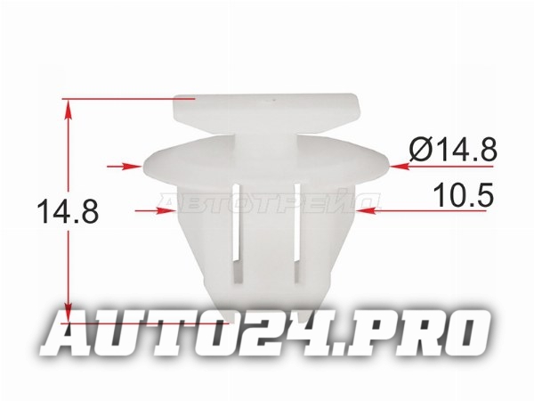 Клипса молдинга кузова NISSAN (1 шт.)