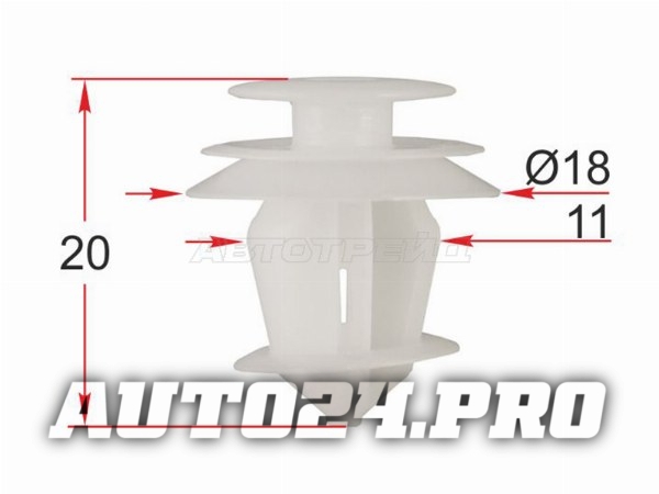 Клипса крепежная TOYOTA/LEXUS (1 шт.)