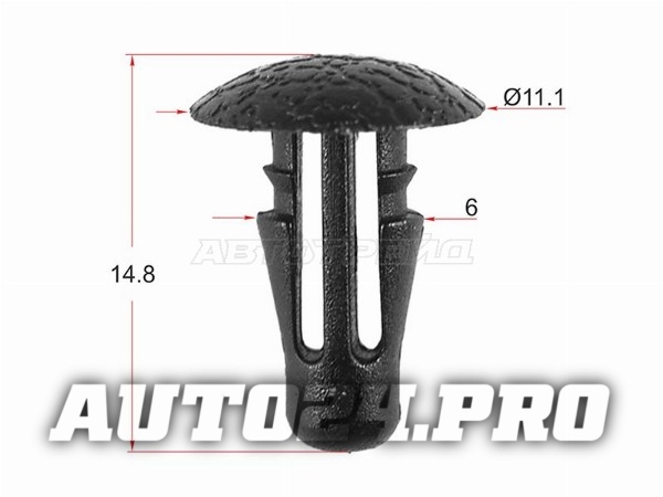 Клипса фиксатор HONDA/NISSAN/SUBARU (1 шт.)