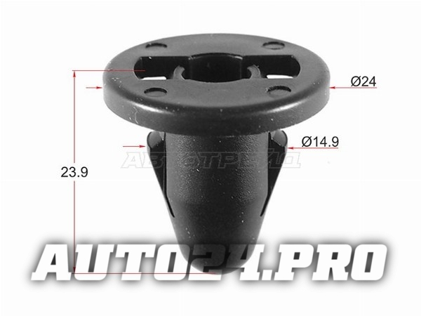 Клипса бампера MITSUBISHI/CHRYSLER (1 шт.)