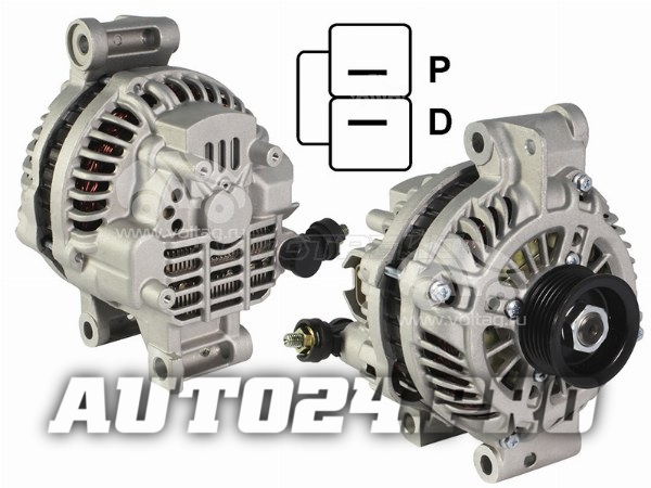 Генератор MAZDA 6 1.8-2.3 02-08  GG/GY  L813/LF17/L3C1 12V 90A