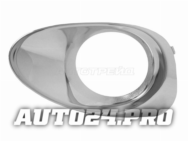 Оправа ПТФ LEXUS RX270/RX350/RX450H 12-15 LH хром ободок