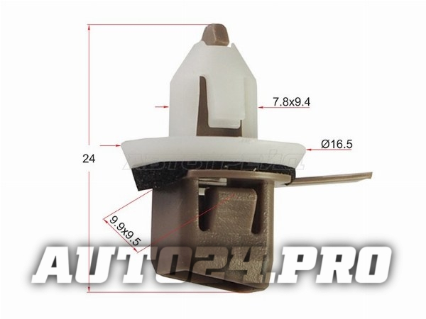 Клипса молдинга кузова TOYOTA/LEXUS (1 шт.)