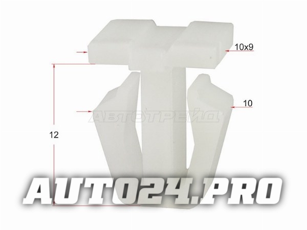 Клипса молдинга кузова HONDA (1 шт.)