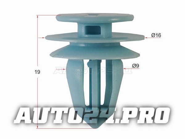 Клипса обшивки двери HONDA/ACURA (1 шт.)