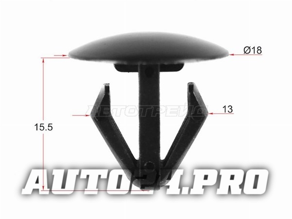 Клипса фиксатор MITSUBISHI (1 шт.)