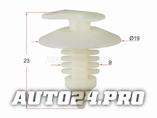 Клипса обшивки двери VAG/RENAULT/SEAT (1 шт.)