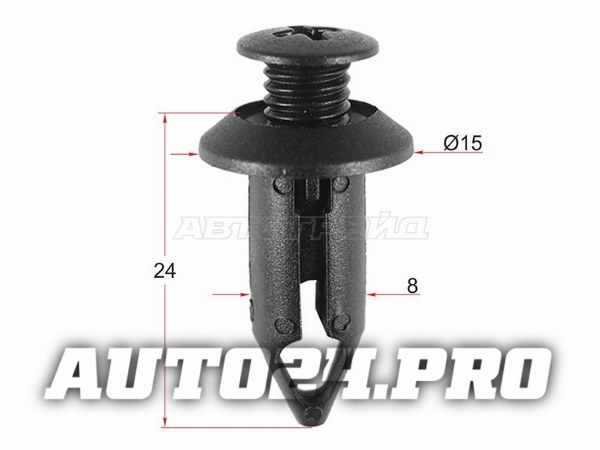Клипса защиты бампера GM/FORD/DAEWOO (1 шт.)