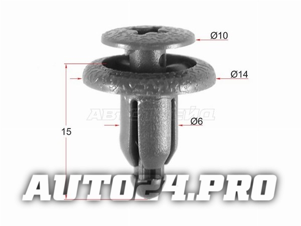 Клипса GM/TOYOTA/LEXUS/NISSAN (1 шт.)