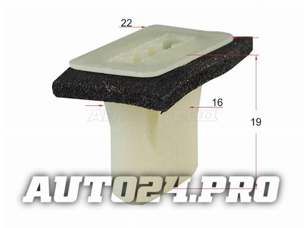 Клипса молдинга кузова GM/FORD (1 шт.)
