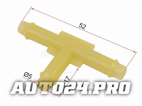 Соединитель трубок T-type (1 шт.)