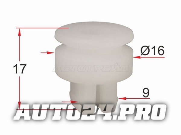 Клипса под винт SUBARU (1 шт.)