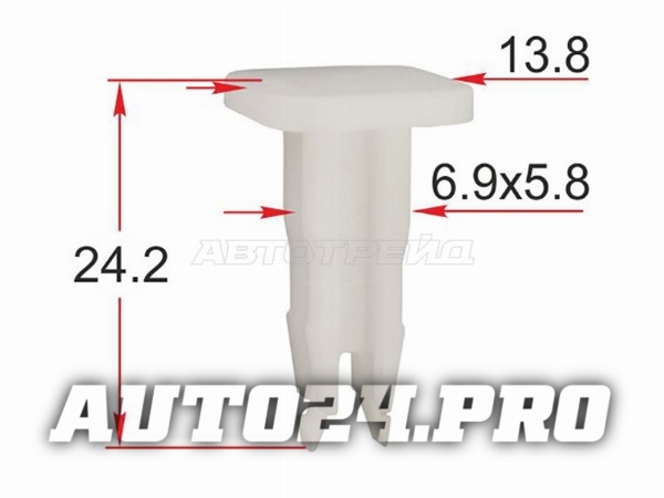 Клипса TOYOTA/LEXUS (1 шт.)