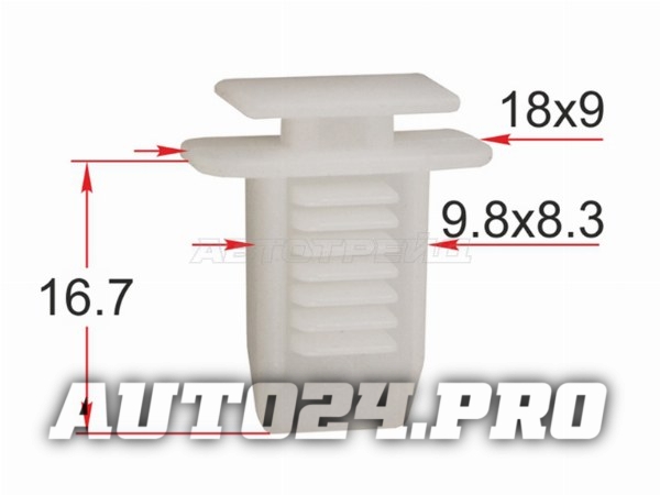Клипса обшивки кузова FIAT (1 шт.)