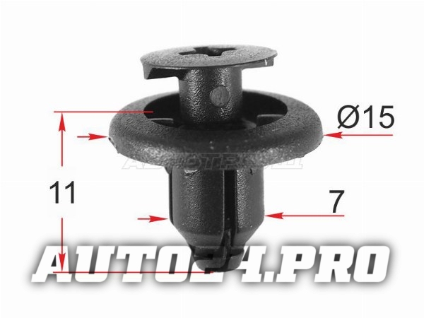 Клипса крепежная TOYOTA/LEXUS/SUBARU (1 шт.)